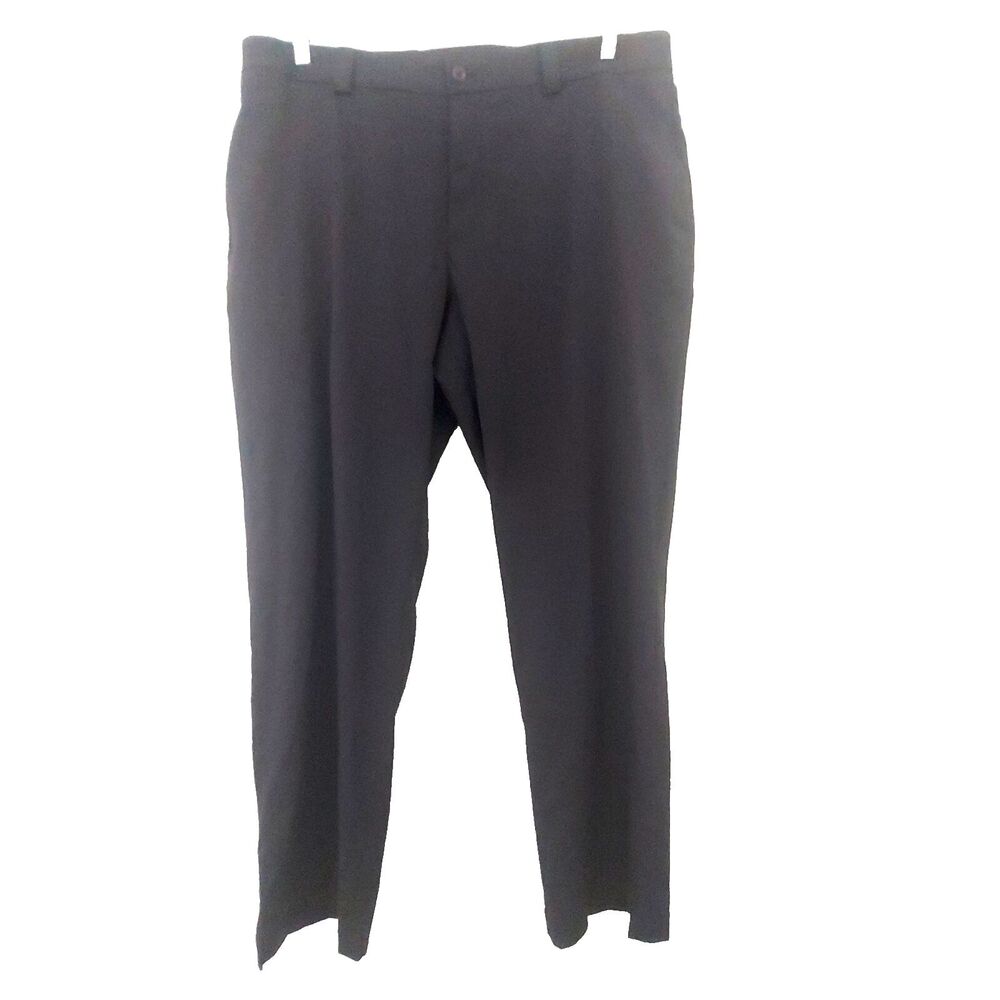Slazenger Mens Golf Pants 38 x 30 Dark Gray Pockets